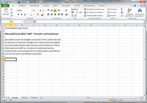 Die ist jetzt soweit fertig, nur muss ich das jetzt noch schön machen die spalten haben natürlich alle eine überschrift, die auf jede seite mit gedruckt werden sollte. Textverarbeitung mit Microsoft Excel | PCS Campus
