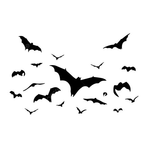 Flying Bat Vector Art PNG Bats Flying In Halloween Night Bats Bat