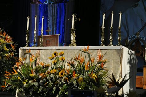 Orbis Catholicus Secundus Altar Set Up For Pontifical Mass