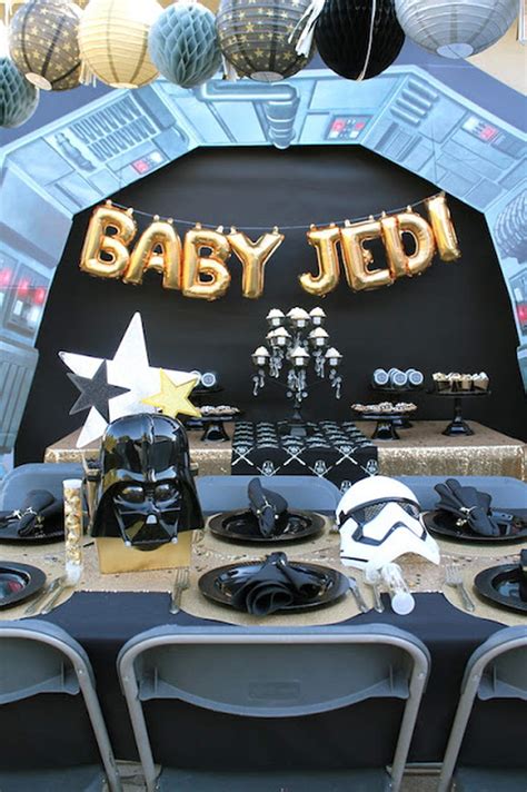 Star Wars Baby Shower Baby Shower Party Ideas Photo 1 Of 6 Catch My