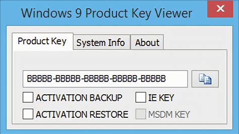 Windows Product Key Viewer Randal Morton