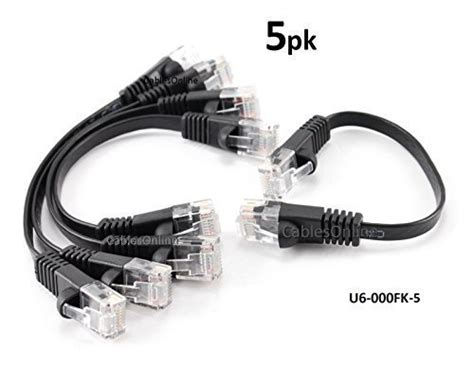 Free shipping on orders over $25 shipped by amazon. Cat 6 Ethernet Cable 1.5ft 10 Pack at a Cat5e Price but ...