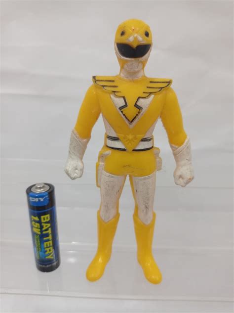 Bandai Power Ranger Super Sentai Jetman Yellow Sofubi 5inch Hobbies
