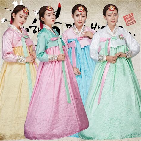 Vrouwen Traditionele Koreaanse Hanbok Jurk Korea Royal Wedding Kostuum