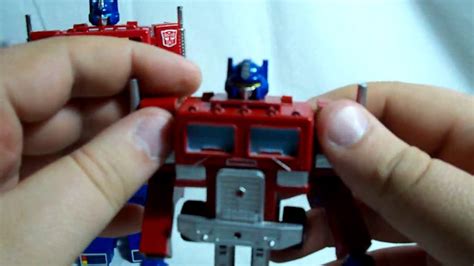 Transformers Review Bootleg Optimus Prime Model Kit Youtube