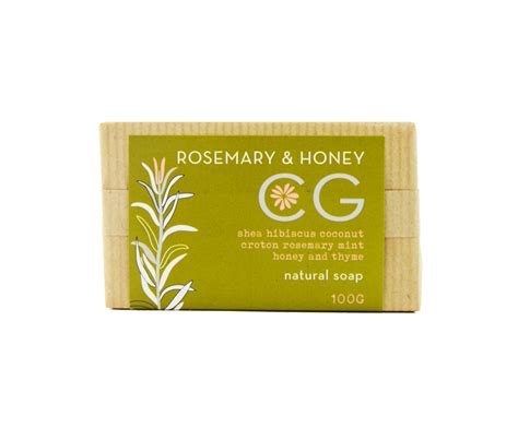 Cinnabar Natural Soap Rosemaryhoney 100gm Healthy U