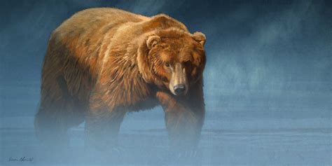 Grizzly Encounter In 2020 Bear Art Polar Bear Art Animal Art