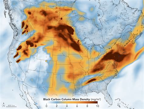 Wildfires In Canada Smoke Map