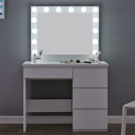 Hollywood Vanity Station Hollywood Mirror Hollywood Mirror And Desk