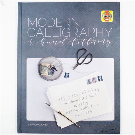 Modern Calligraphy And Hand Lettering Haynes Manual By Lauren Cooper