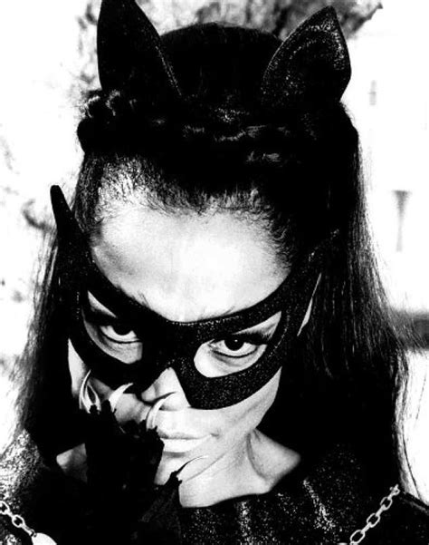 Eartha Kitt Poses In Character As Catwoman For The Television Show