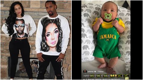 Cuteness Overload Safaree Samuels Post First Full Face Photo Of His