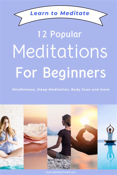 Learn To Meditate The 12 Most Popular Types Of Meditation For