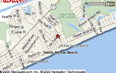 Map Of North Myrtle Beach Maping Resources