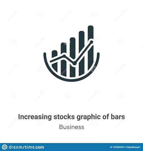Stocks Graphic On Laptop Monitor Vector Icon On White Background Flat Vector Stocks Graphic On