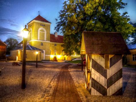 Night in Ventspils | Ventspils, Places, Latvia