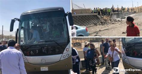 Tourist Bus Hit By Explosion In Egypts Giza Pyramids