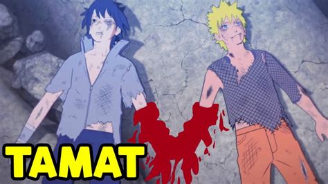 Tamat Part Terakhir Naruto Vs Sasuke Battle Terakhir Youtube