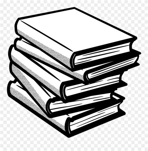 Clip Art With Books 4 Clipart Of Book Black And White Books Clip Art