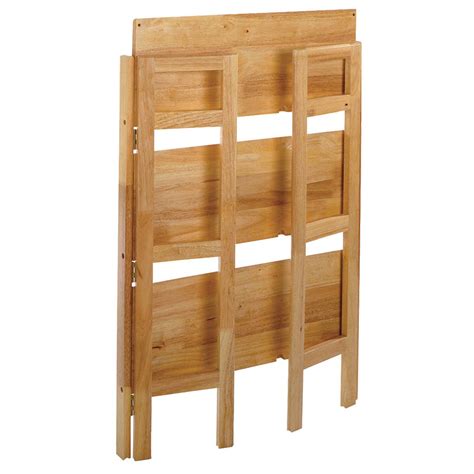 Winsome 3 Tier Folding Stackable Shelf 151032 Living Room At