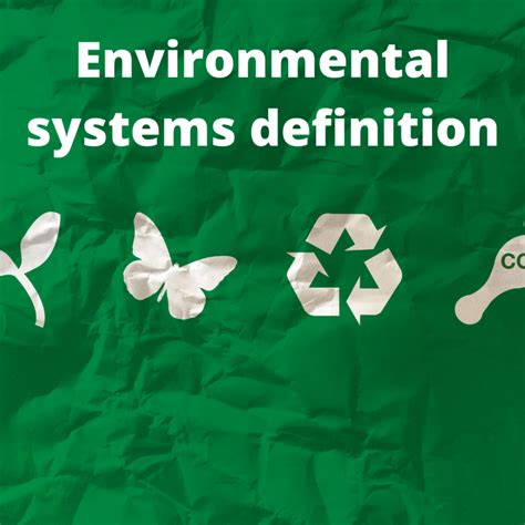 Environmental Systems Definition Ess Online Tutor