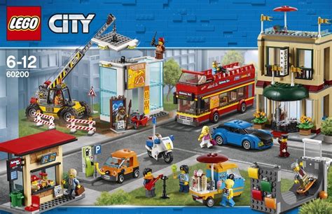Lego City Stadtzentrum 60200 Offizielle Bilder Zusammengebaut
