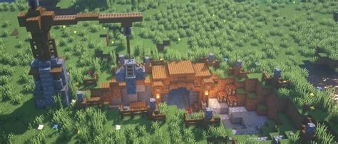 Minecraft Simple Mining Camp Ideas And Design
