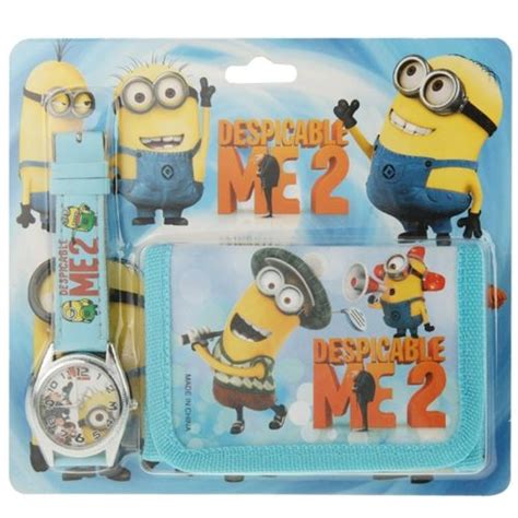 We will fix the issue in 2 days; Despicable Me 2 Children Watch and Wallet Gift Set ...