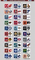 2015-2016 AHL/NHL Affiliations | Hockey, Nhl hockey teams, Hockey logos
