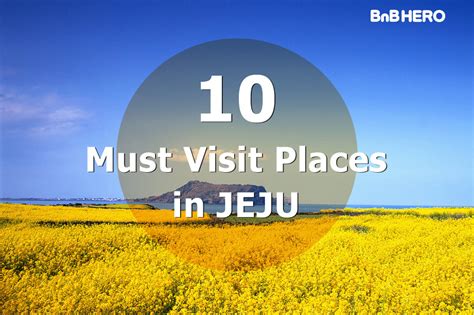The main town and capital is jeju city. 10 Must Visit Places in Jeju-do - My Korea Trip