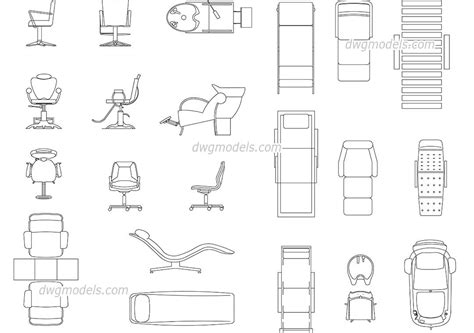 Swing Chair Cad Block Free Download