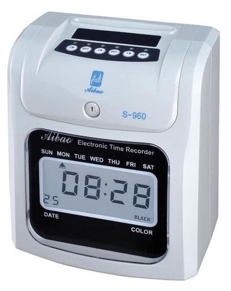 Manual Time Recorder In Dubai Abu Dhabi Uae Bharti Tech