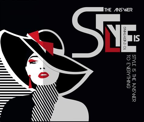 Fashion boutique banner design images. Fashion banner with elegant woman in dark background Free ...