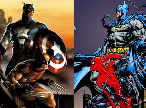 Batman Battle Of The Month Batmanspider Man Vs Captain America