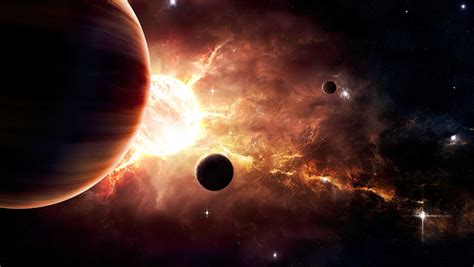 1360x768 Resolution Amazing Planets In Space Desktop Laptop Hd