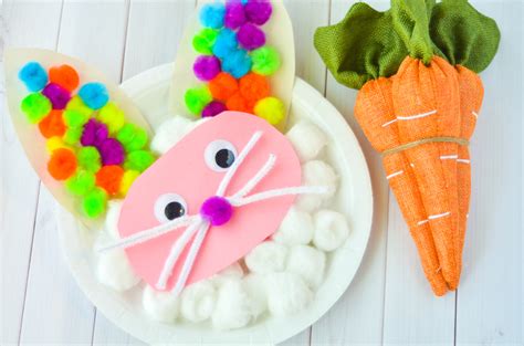 Add easter candy to each mini muffin cup. How to Make a Paper Plate Easter Bunny - Brought to You by Mom