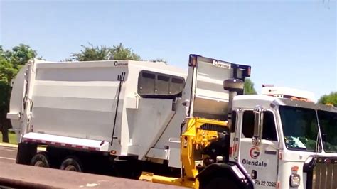 1 Year On Youtube Special Glendale And Peoria Garbage Trucks Youtube