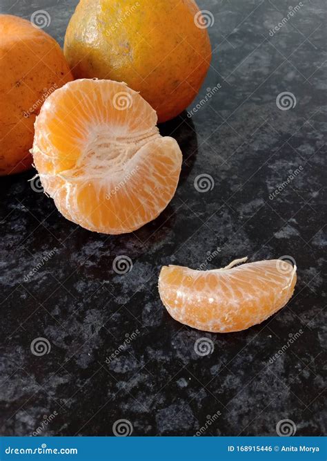 Fresh Whole Peeled Orange Fruit Slice Stock Photo Image Of Fresh