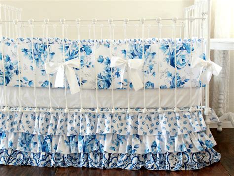 Royal Blue Crib Bedding | Crib bedding girl, Blue crib bedding, Baby girl crib bedding