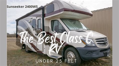 The Best Class C Rv Under 25 Feet That Ive Ever Seen Youtube
