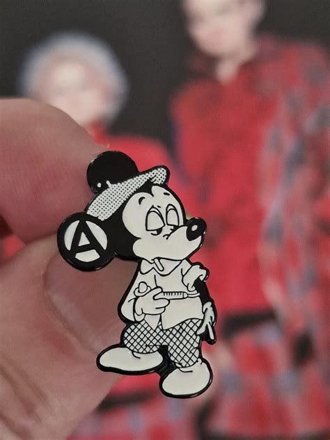 Seditionaries Mickey Mouse Punk Badges