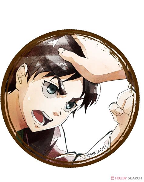 Attack On Titan Character Badge Collection Eren Art Pic Set Of 8