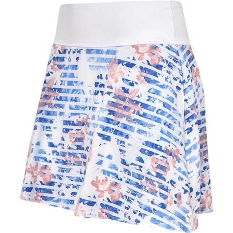 Buy Puma Womens Pwrshape Floral Golf Skirt Bright White