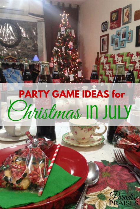 This is also perfect for the dead of winter. 7 Cool Party Game Ideas for Christmas in July | Christmas ...