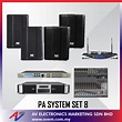 PA SYSTEM SET 8 ( PA System for Live Band, PA System for Live Venue, PA ...