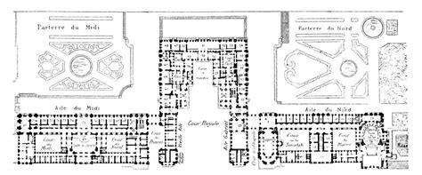 Versailles is a city on the western edge of the french capital city paris, now part of the sprawling metropolis within the ile de france region. Plan versailles chateau - chateau u montellier