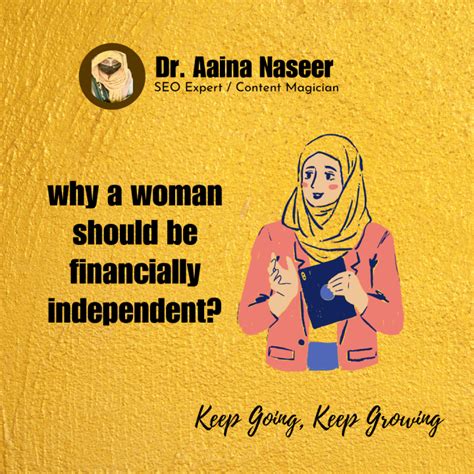 Why A Woman Should Be Financially Independent