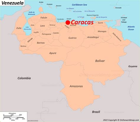 Mapa De Caracas Venezuela Mapas Detallados De Caracas