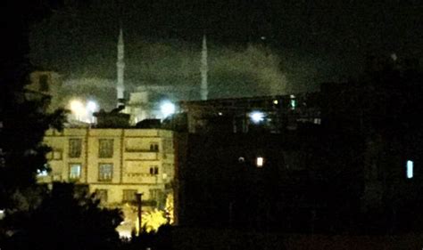 Huge Explosion Rocks Turkish City Of Gaziantep Near Syrian Border World News Uk