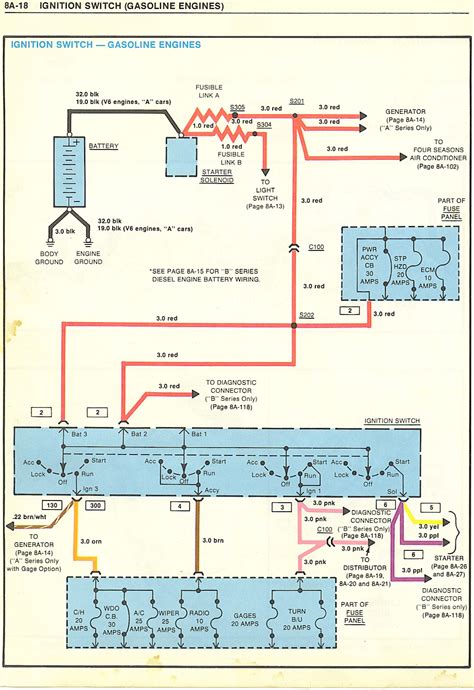 1970 Gm Ignition Switch Wiring Diagram